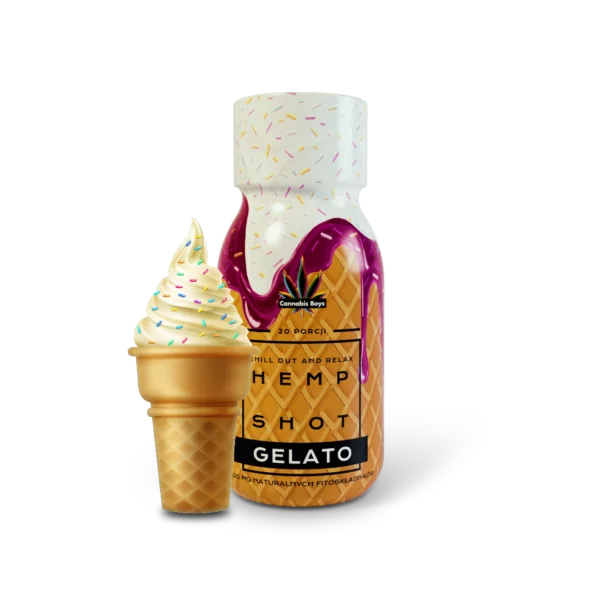 Hemp Shot Gelato (ice cream) - 420mg FS 100ml