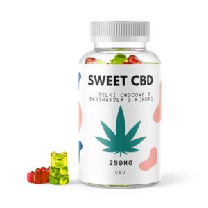 Żelki Sweet CBD 250 mg – miśki – (mix smaków)