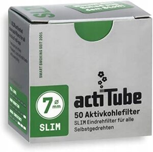 Filtry aktywne ACTITUBE 7 mm Slim 50 szt.