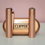 CLIPPER Metall Feuerzeug Rose Gold