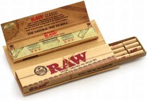 RAW Connoisseur KS billets 32 pcs. + prerolled tips 24 pcs.