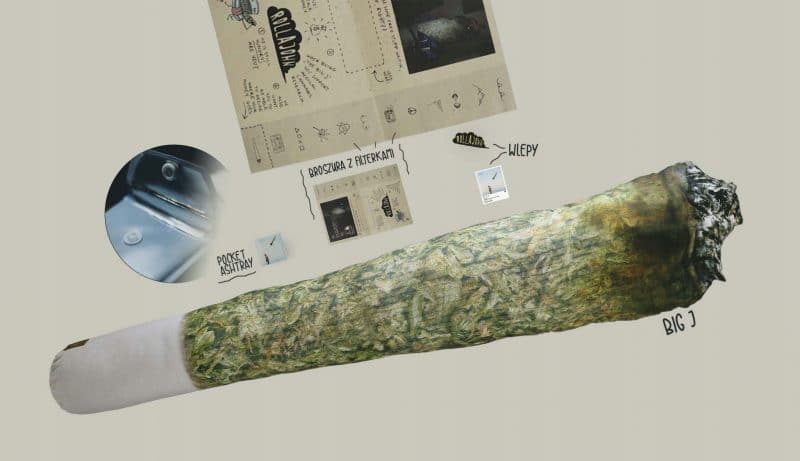 PODUSZKA JOINT gibon XXL RollaJohn The Big J - Akcesoria konopne