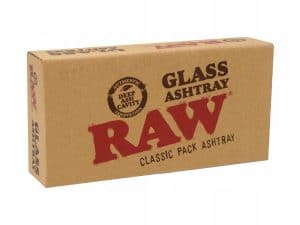 Popielniczka szklana RAW CLASSIC GLASS