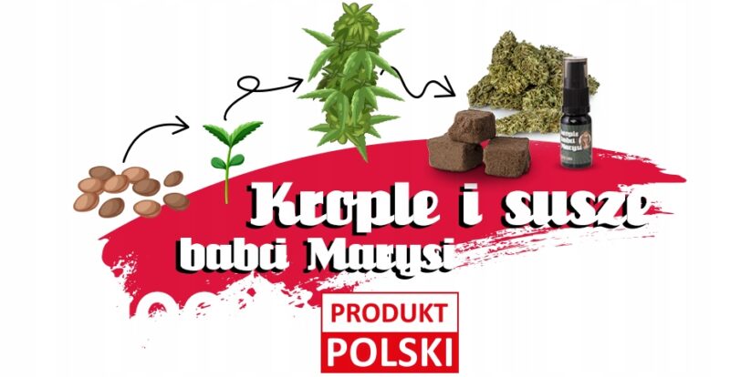 Olejek CBG Krople Babci Marysi Natural Oil 15% - Olejki CBD/CBG