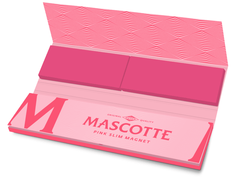 Bletki Mascotte King Size Slim Pink Magnetic COMBI + filtry