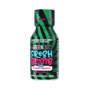 Olejek konopny Green Out® Fresh Bomb Forest Fruits – Strong – Shot CBD 100ml 