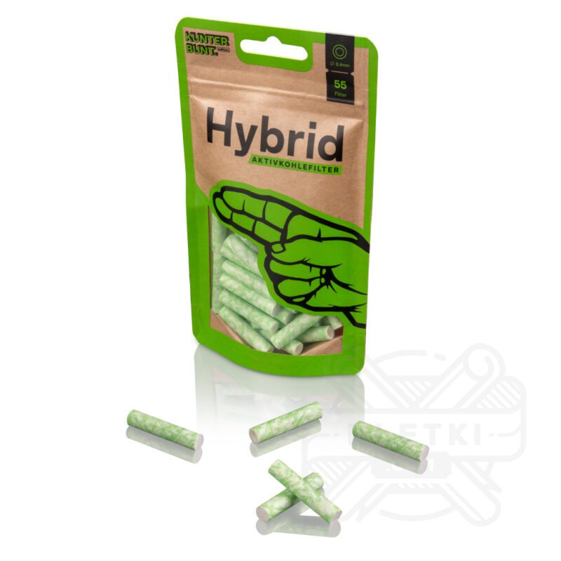 Filtry z węglem aktywnym Hybrid Lime - 55 szt. 6 mm