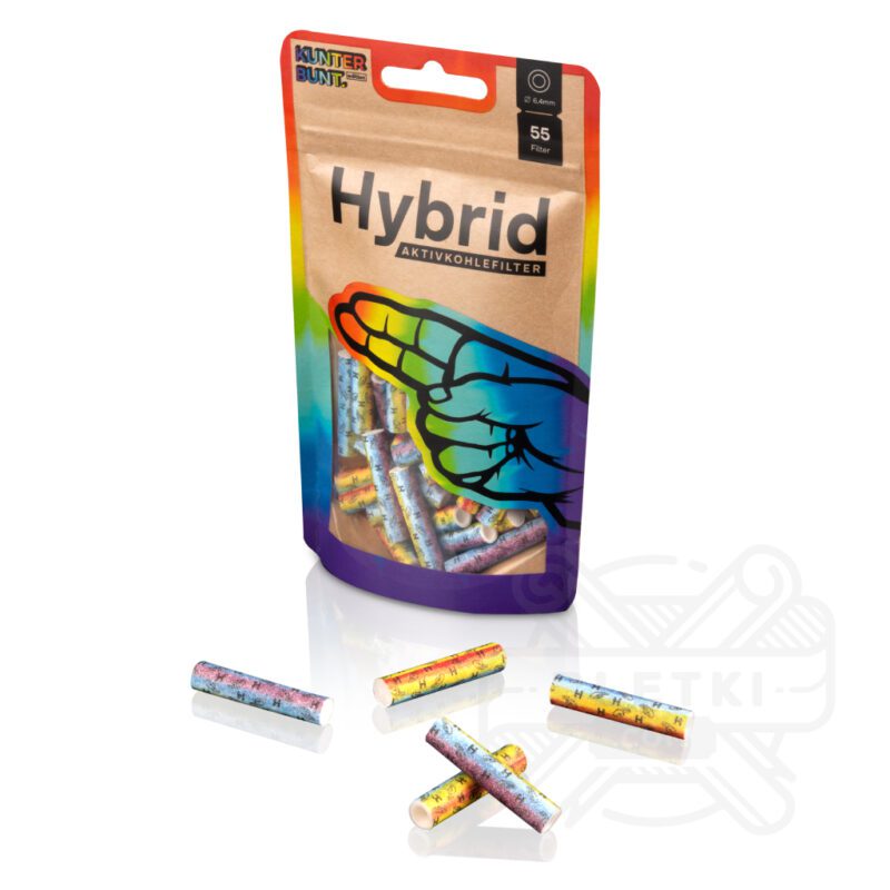 Hybride Rainbow actieve koolfilters - 55 st