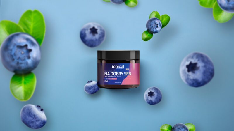 Żelki CBD z melatoniną Na Dobry Sen - TOPICAL - Żelki CBD