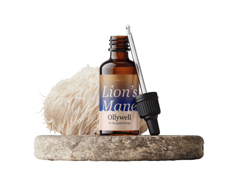 Ollywell Lions Mane 30ml - extract de coama de leu in picaturi
