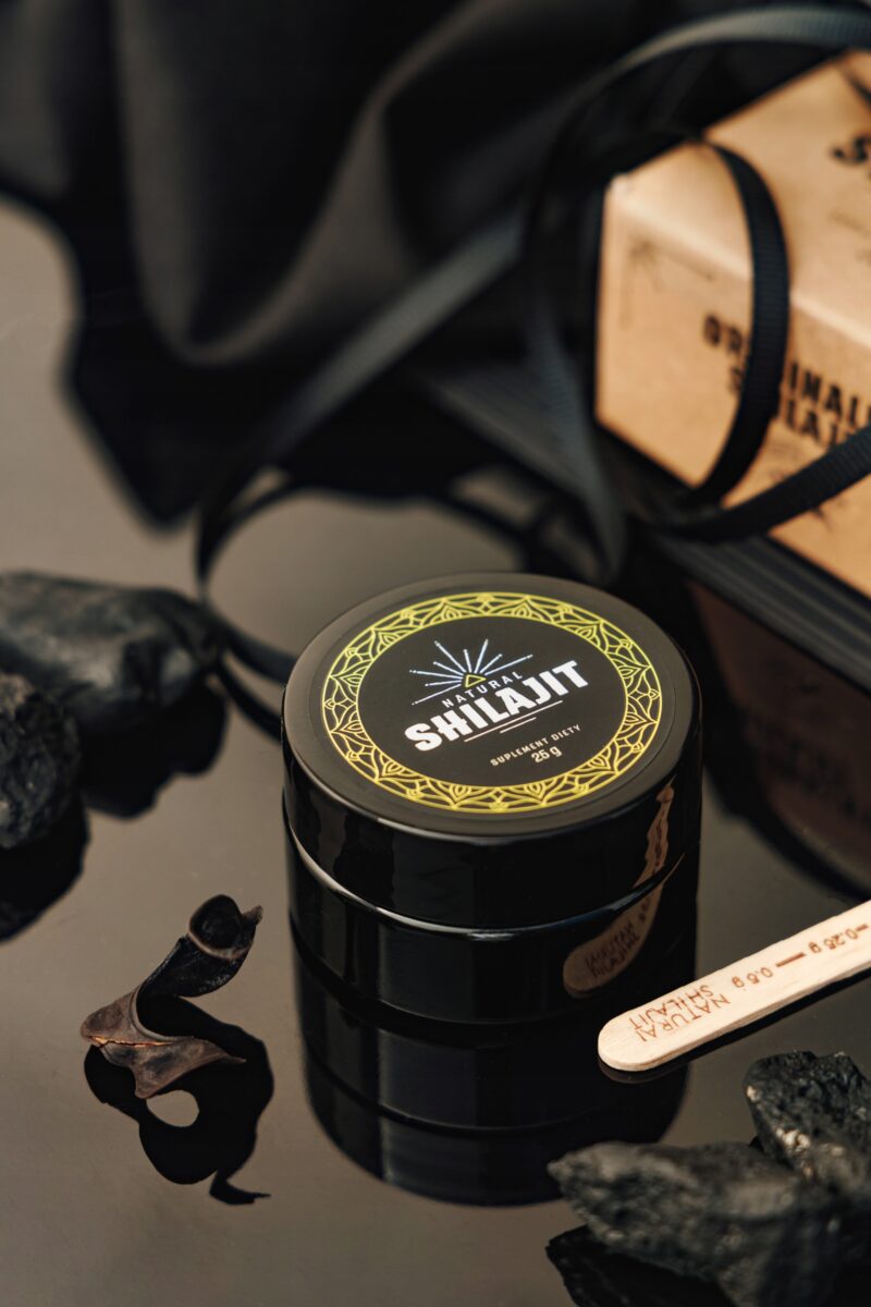 Shilajit Oryginalne Ałtajskie mumio pasta 25g - Adaptogeny