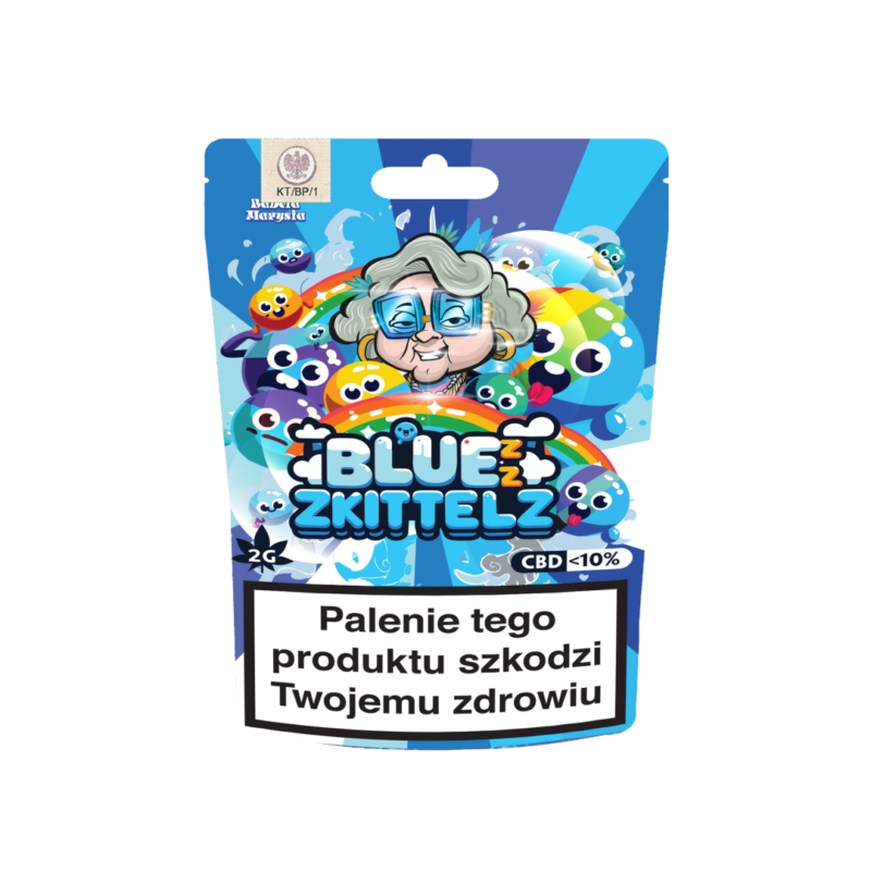 Blue Zkittelz Susz CBG 2g 20% ​​​​CBG Babica Marysia