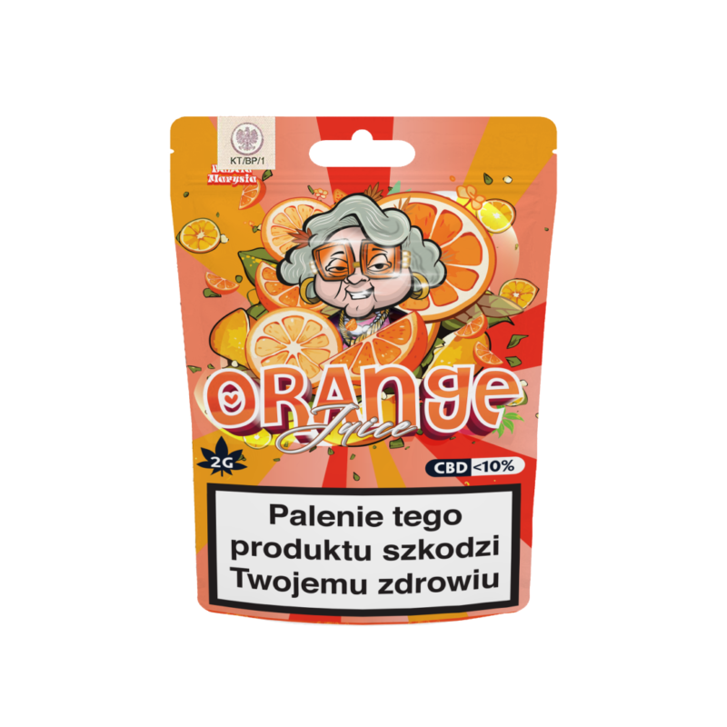 Suc de portocale Dry CBG 1g 10% CBD Bunica Marysia