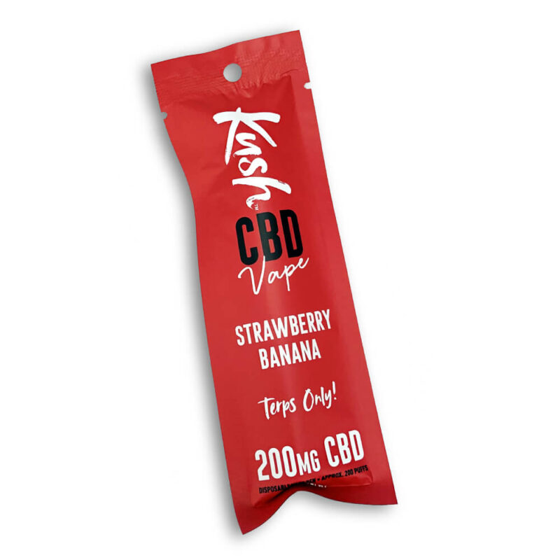 Kush CBD Vape Strawberry Banana 200mg
