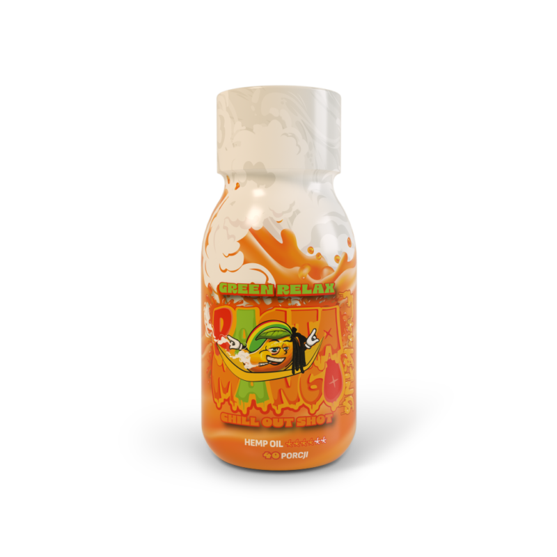 Hemp Shot Rasta Mango Fly King STRONG Green Relax Chill Out Shot