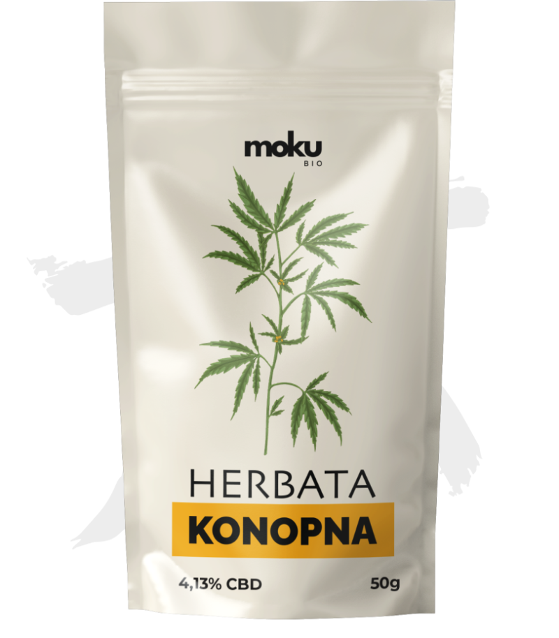 Hemp tea 4.13% mokuBIO - Natural calming
