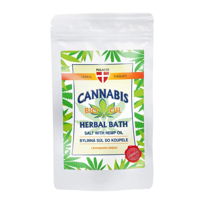 Palacio Cannabis bath salt with hemp oil 200 g