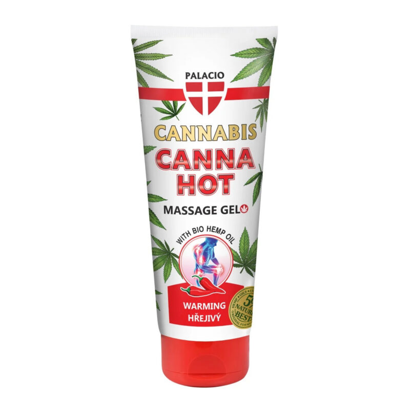 Żel rozgrzewający Cannahot Palacio Cannabis 200 ml