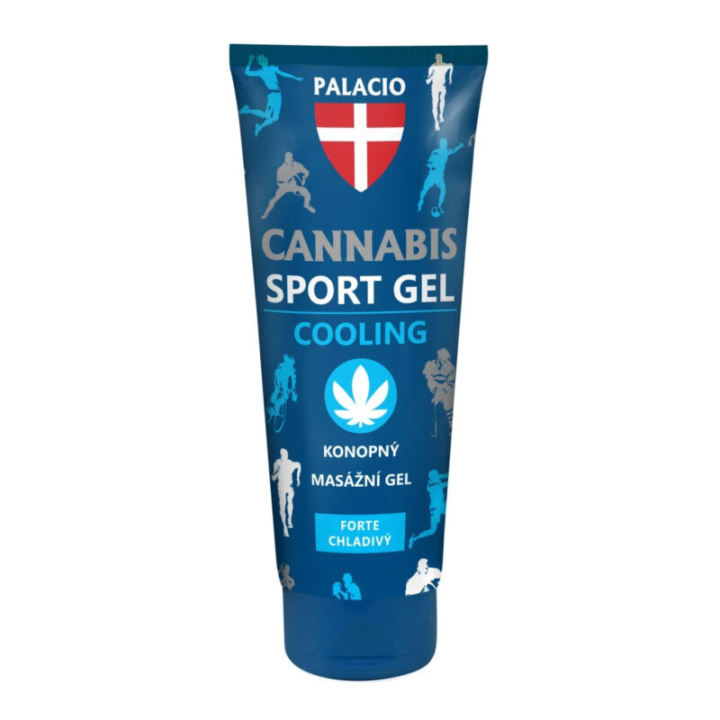 Palacio Cannabis Sport Gel zur Muskelmassage KÜHLEND 200 ml