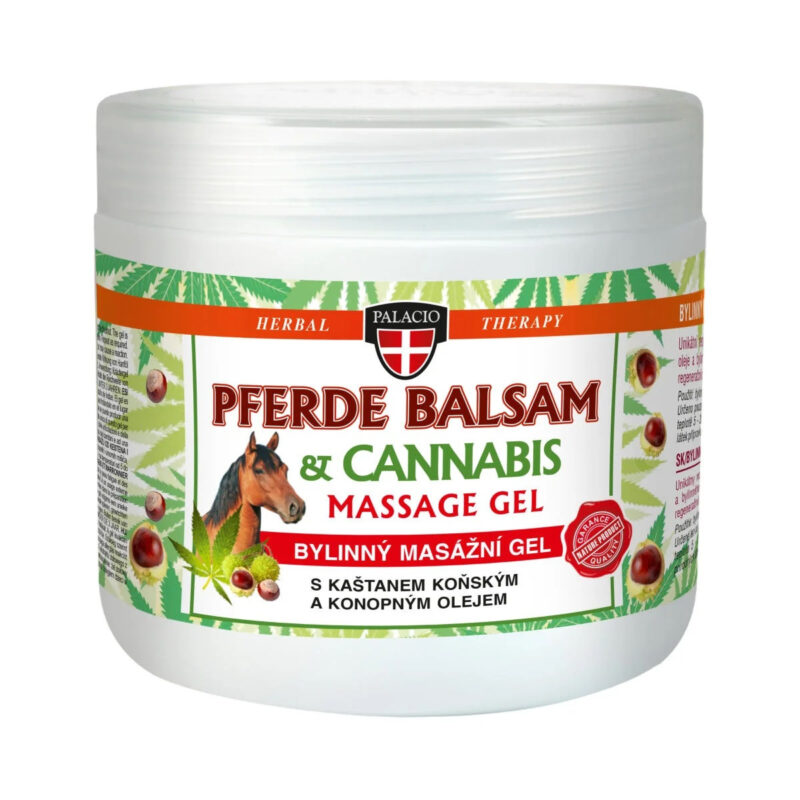 Palacio Cannabis - Massage gel with horse ointment 600 ml