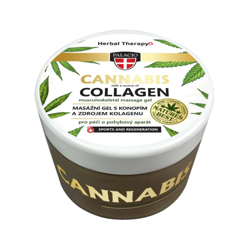 Palacio Cannabis Collagen масажний гель 200 мл