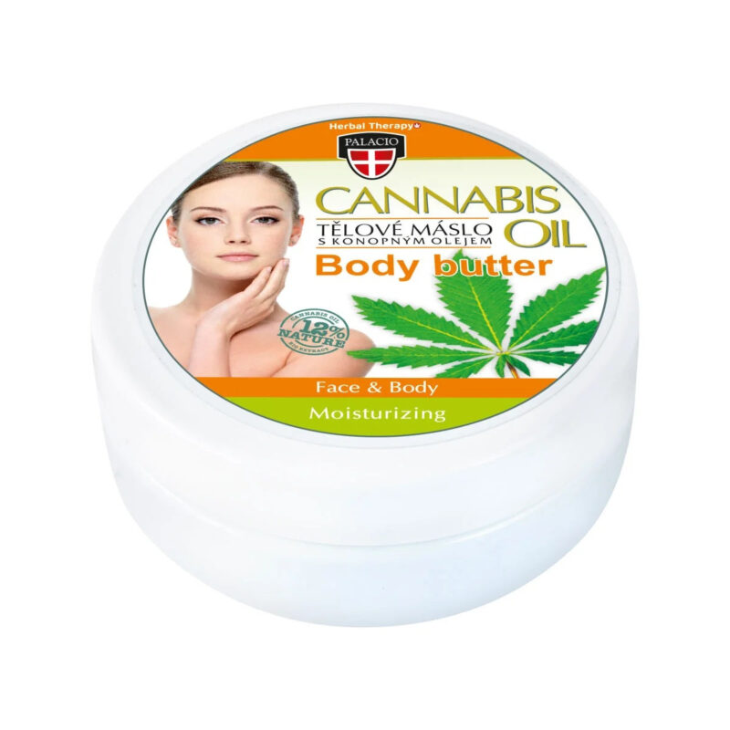 Palacio Cannabis body butter 12% hennepolie 200 ml