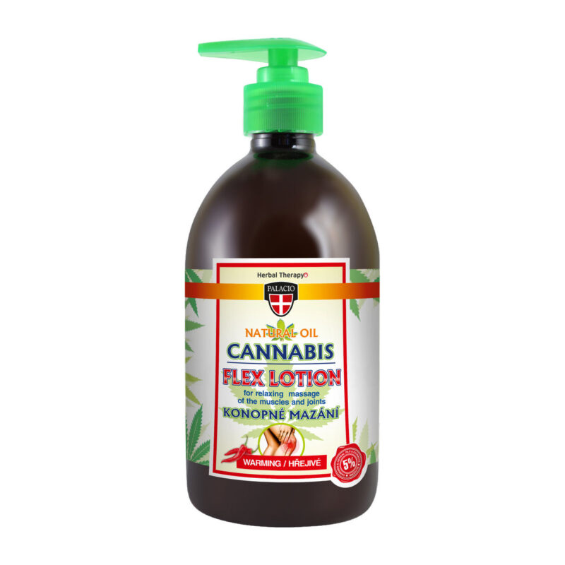 Palacio Cannabis - VERWARMENDE lichaamsbalsem 500 ml