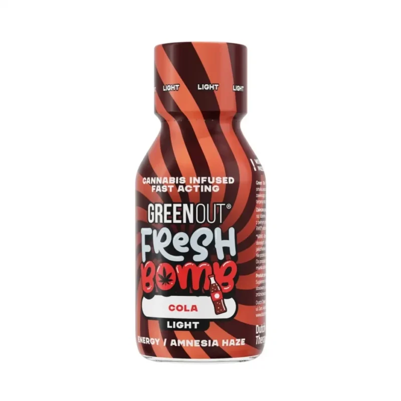 LIGHT Green Out® Fresh Bomb Cola kanapių aliejus