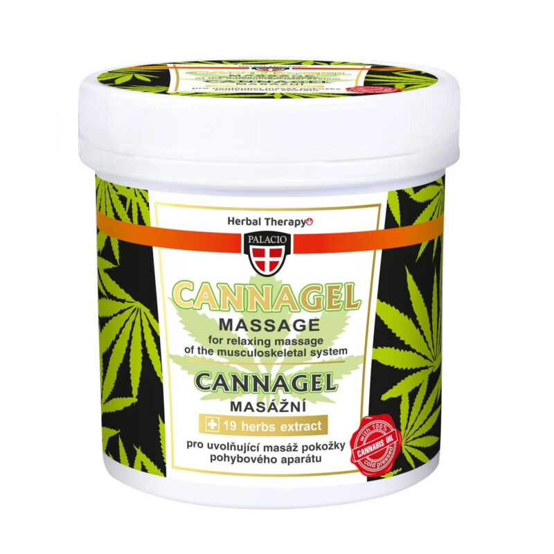 Cannagel - Palacio Cannabis masážní gel na bolest 250 ml