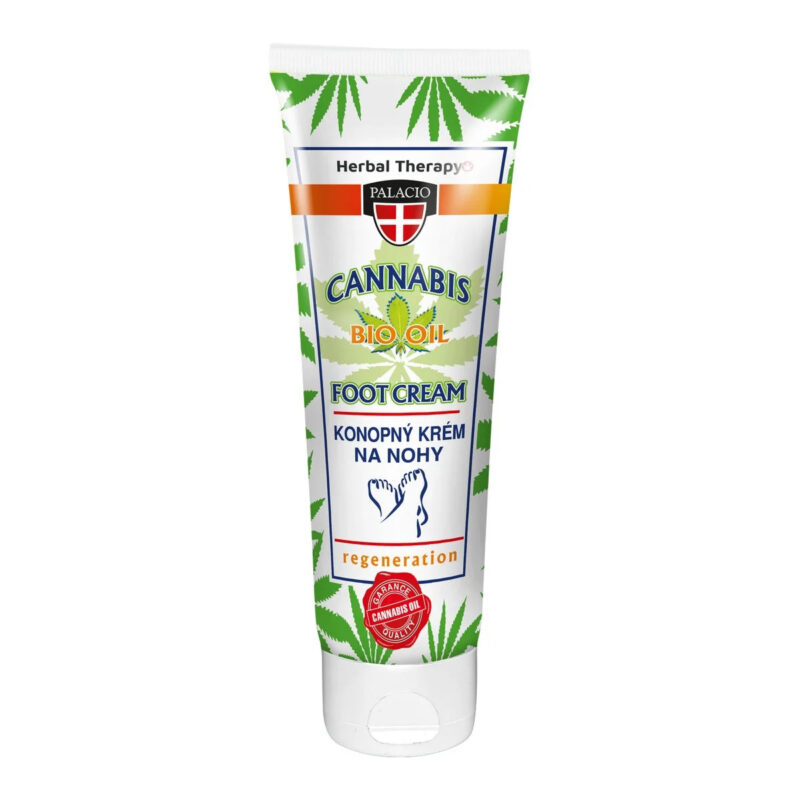 Palacio Cannabis cremă pentru picioare de cânepă 125 ml