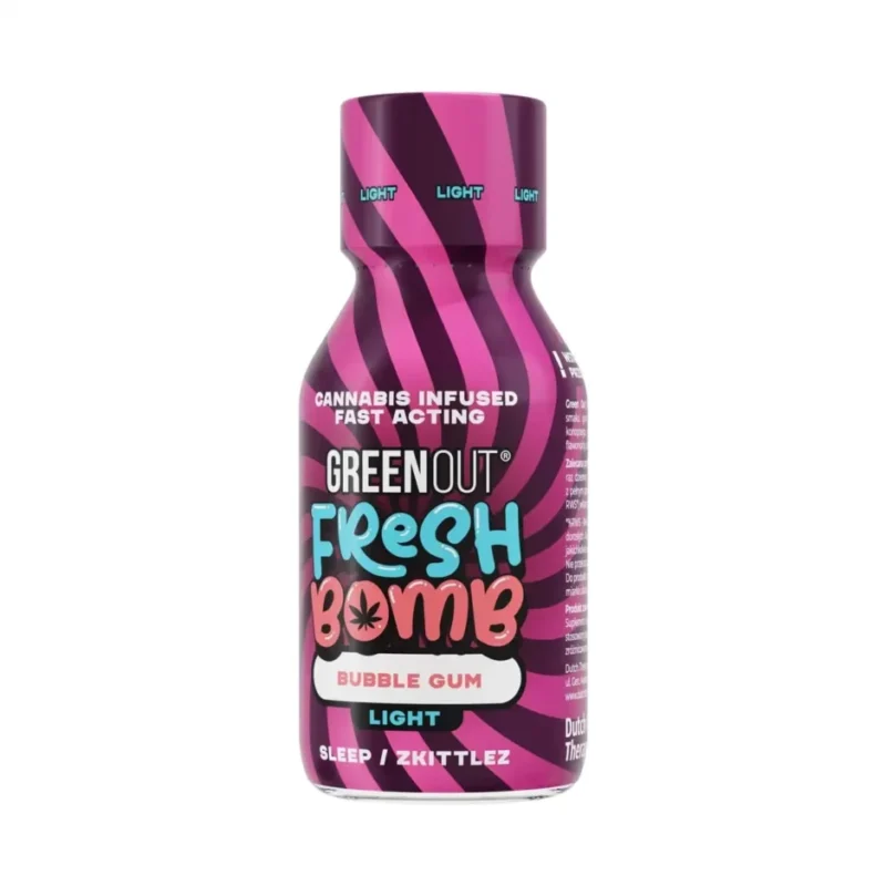 LIGHT Olejek konopny Green Out® Fresh Bomb Bubble Gum