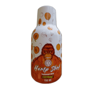 Strzał Goryla Peach – 23220 MG w 150 ml Shot Konopny – Hemp Shot