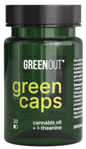 Kapsułki konopne Green Out® Green Caps Dutch Therapy