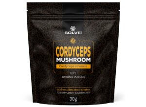 Cordyceps (Cordyceps sinensis) 10:1 Mushroom Powder 30g SOLVE LABS - Adaptogeny