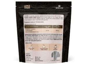 Lion's Mane (Soplówka jeżowata) 10:1 Mushroom Powder 50g SOLVE LABS - Adaptogeny