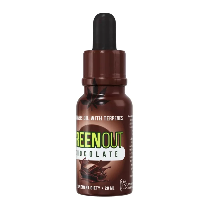 Green Out® Relax Chocolate konopný olej, 10 ml