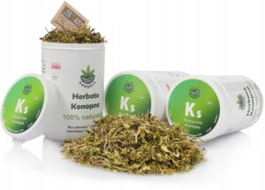 Herbata CBD Premium z Konopi – Naturalny Relaks i Wsparcie Zdrowia, 100% Ekologiczna - Żywność