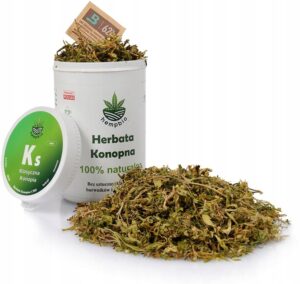 Herbata CBD Premium z Konopi – Naturalny Relaks i Wsparcie Zdrowia, 100% Ekologiczna - Żywność