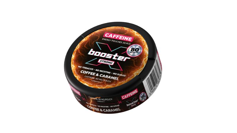 X-booster Energy Bags Кава та карамель 80мг - Snus