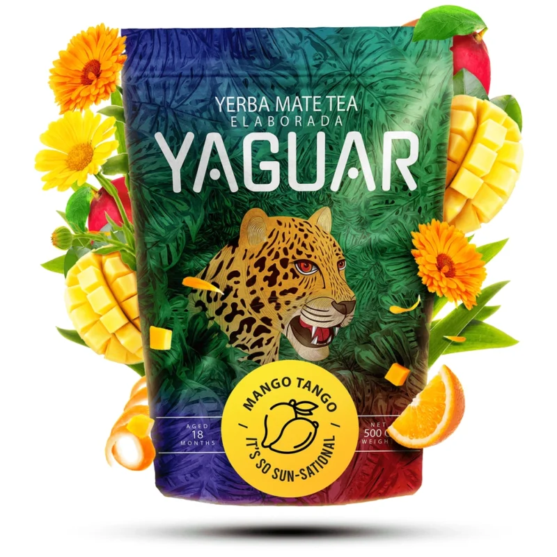 Yerba Mate Yaguar Mango Tango 0.5kg - Yerba Mate