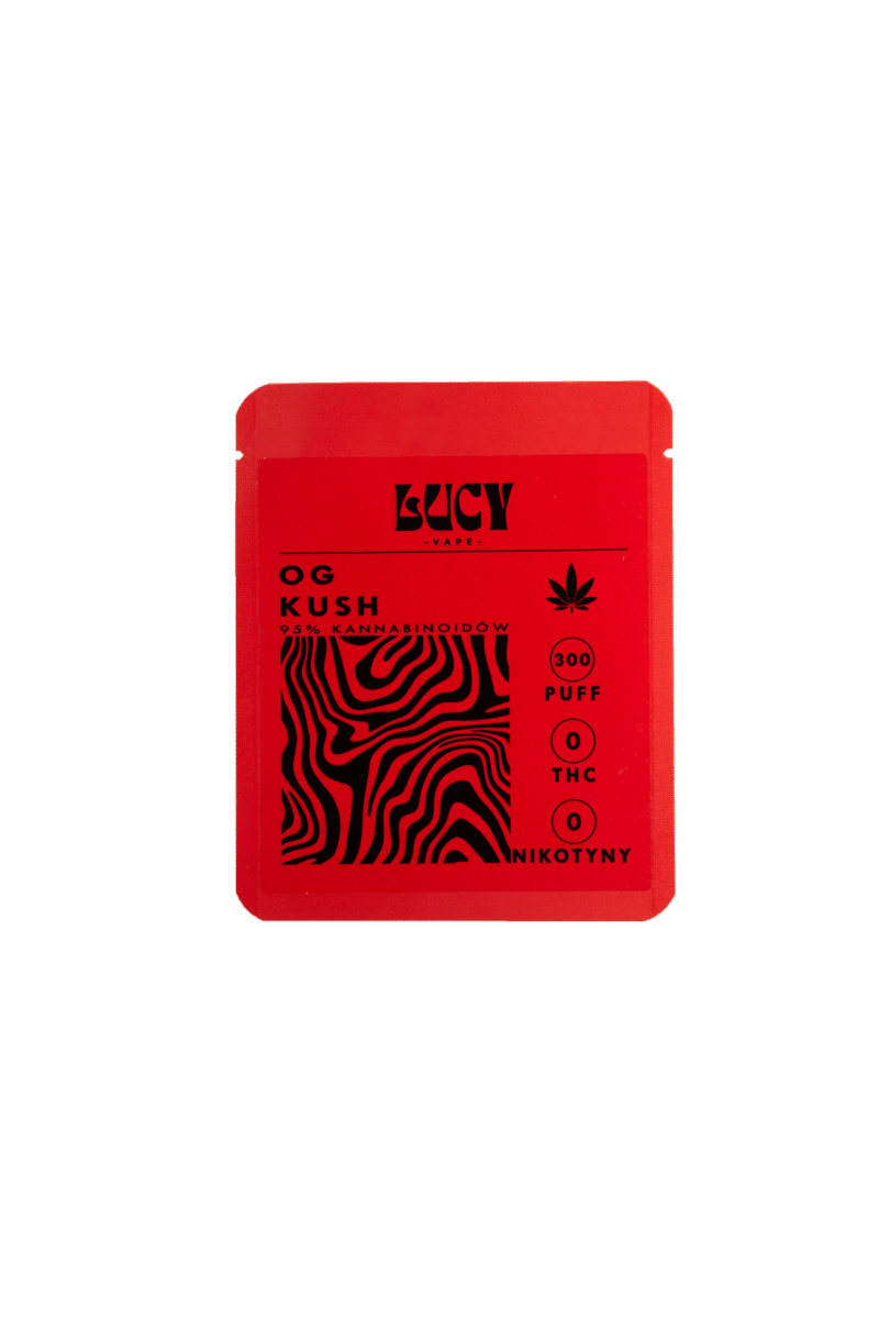 LUCY OG KUSH Vape disposable vaporizer 950mg - Cannabis Accessories