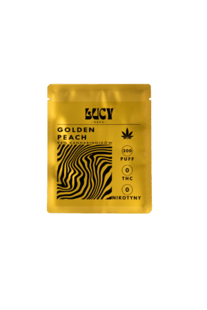 LUCY GOLDEN PEACH Vape одноразовий випарник 950 мг - Аксесуари для конопель