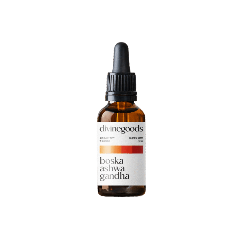 Divine Ashwagandha Extract Divine Goods Drops 50ml - Adaptogeny