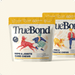 TrueBond Hips & Joints Care Chews 60 Bite Dog Joint Treats - Dietary Supplements.