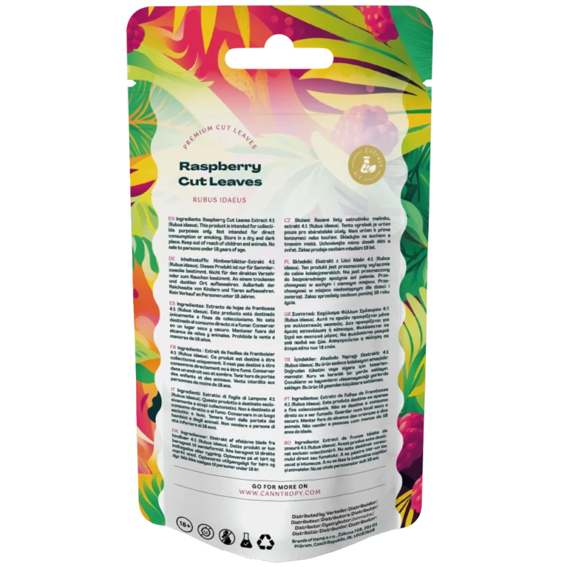 Ekstrakt z ciętych liści maliny (Rubus ideaus) 4:1 - 25G - Ekstrakty