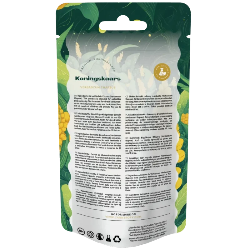 Ekstrakt Koningskaars (Verbascum thapsus) 10:1 - 5G - Ekstrakty