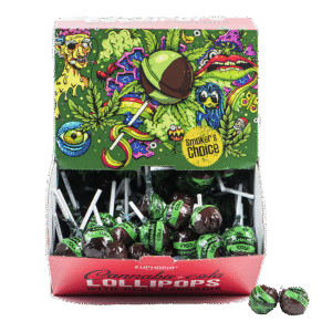 Euphoria Cannabis Cola flavor lollipops - Euphoria