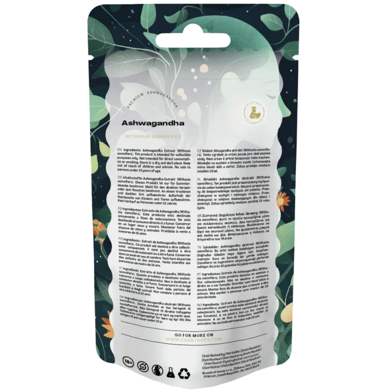 Ashwagandha (Withania somnifera) Ekstrakt 5% - 5G - Ekstrakty