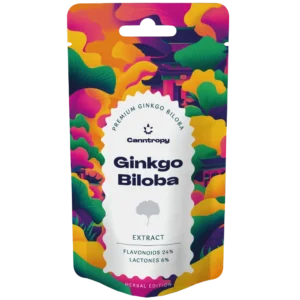 Ginkgo biloba extrakt, 24% flavonoidů, 6% laktonů - 25G - Extrakty