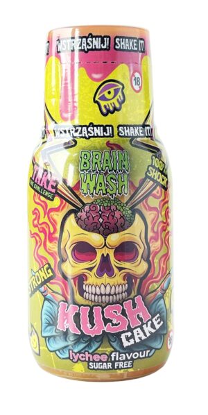 Shot Konopny Brain Wash CBD Shot 100ML KUSH CAKE - Hemp Shot